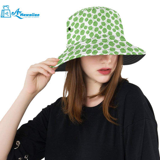 Hop pattern background Unisex Bucket Hat