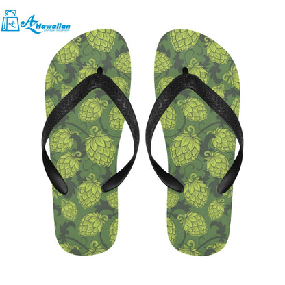 Hop pattern Hop cone background Unisex Flip Flops