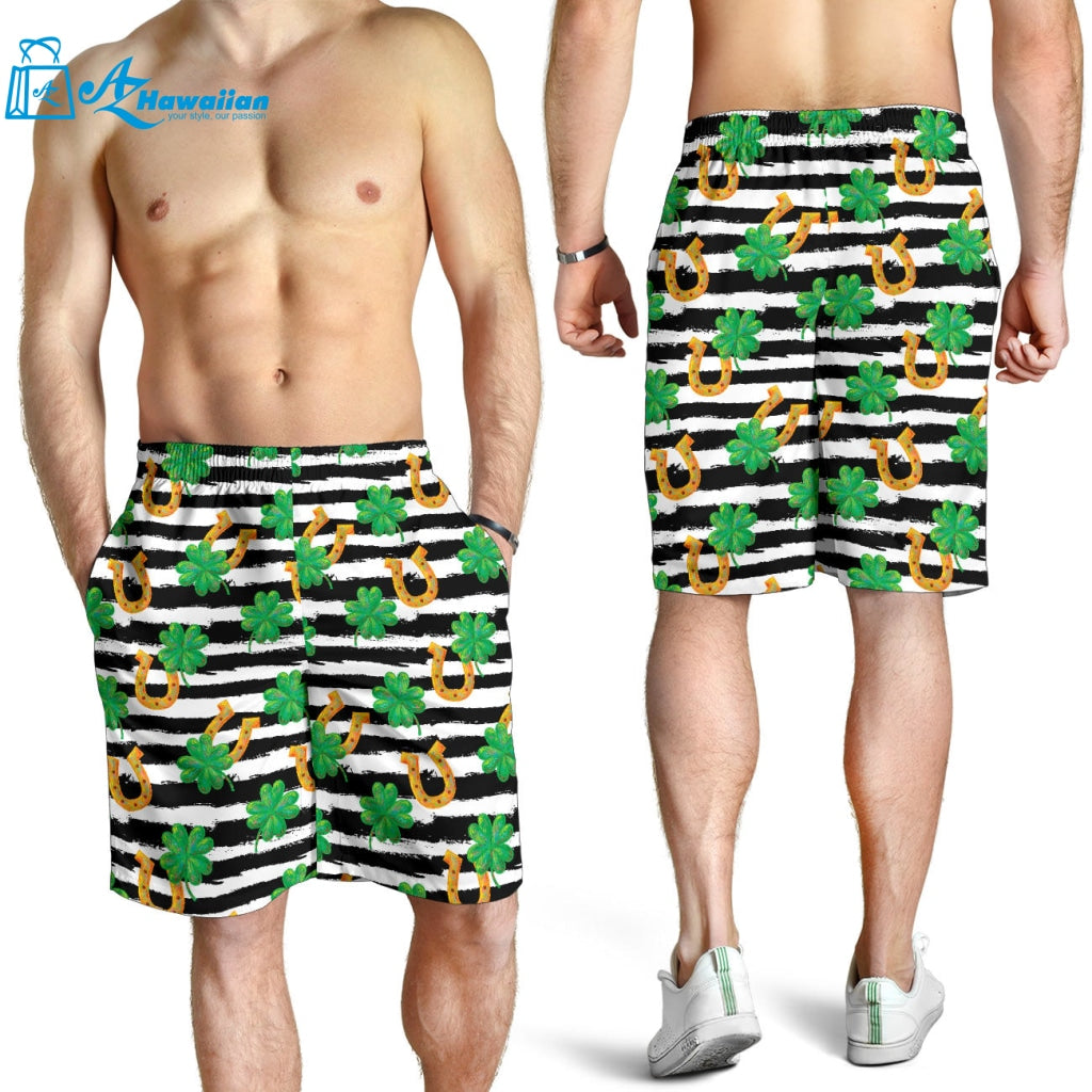 Horseshoes Pattern Print Design 01 Men Shorts