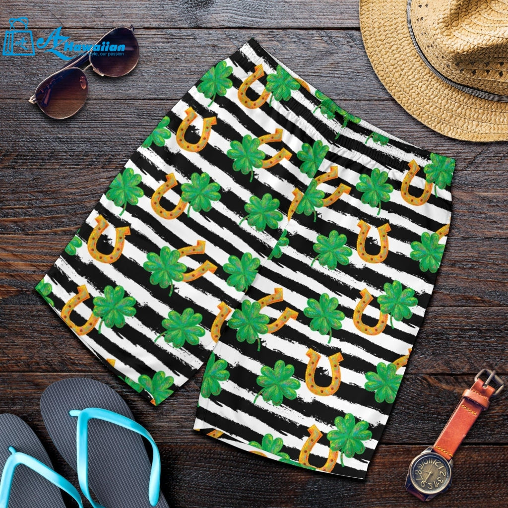 Horseshoes Pattern Print Design 01 Men Shorts