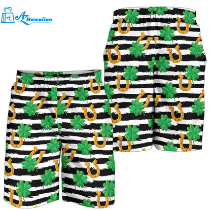 Horseshoes Pattern Print Design 01 Men Shorts