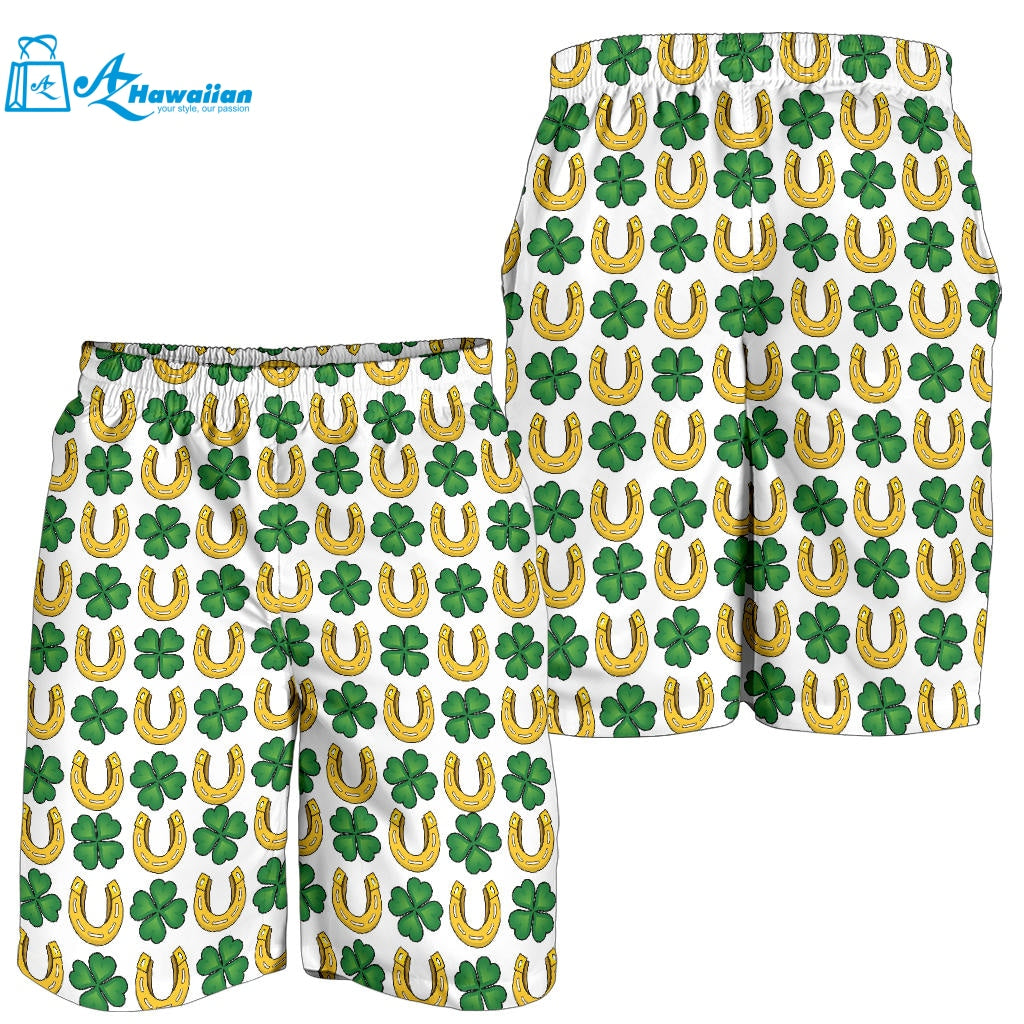 Horseshoes Pattern Print Design 04 Men Shorts