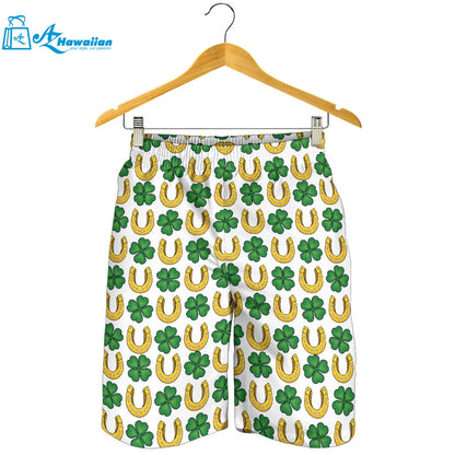 Horseshoes Pattern Print Design 04 Men Shorts