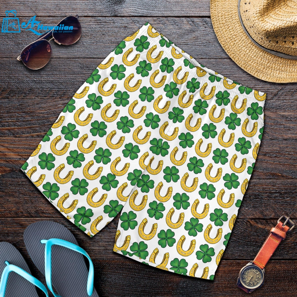 Horseshoes Pattern Print Design 04 Men Shorts