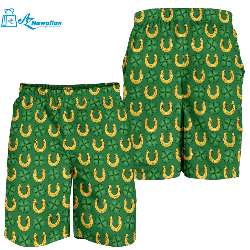 Horseshoes Pattern Print Design 05 Men Shorts