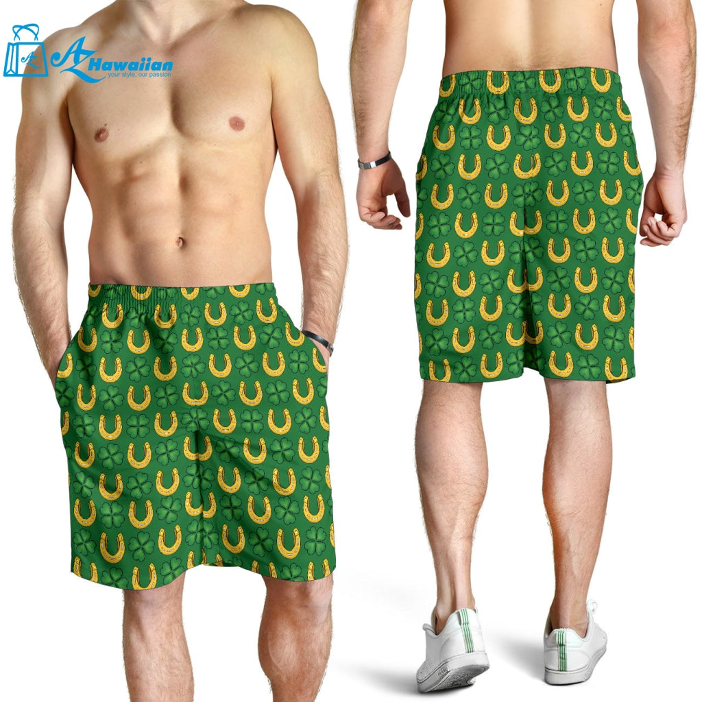 Horseshoes Pattern Print Design 05 Men Shorts