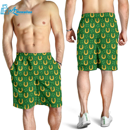 Horseshoes Pattern Print Design 05 Men Shorts