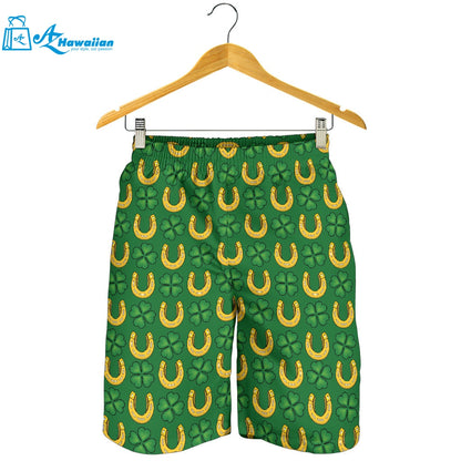 Horseshoes Pattern Print Design 05 Men Shorts