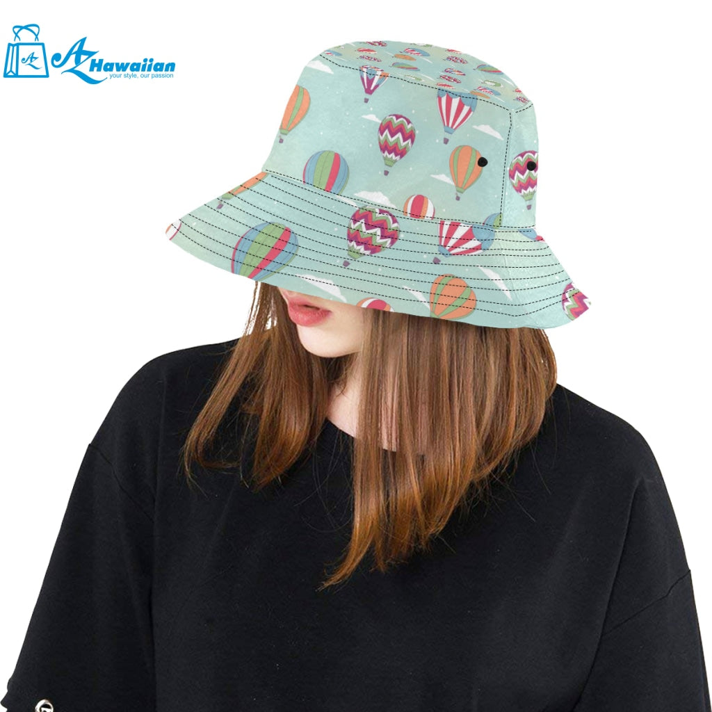 Hot Air Balloon design Pattern Unisex Bucket Hat