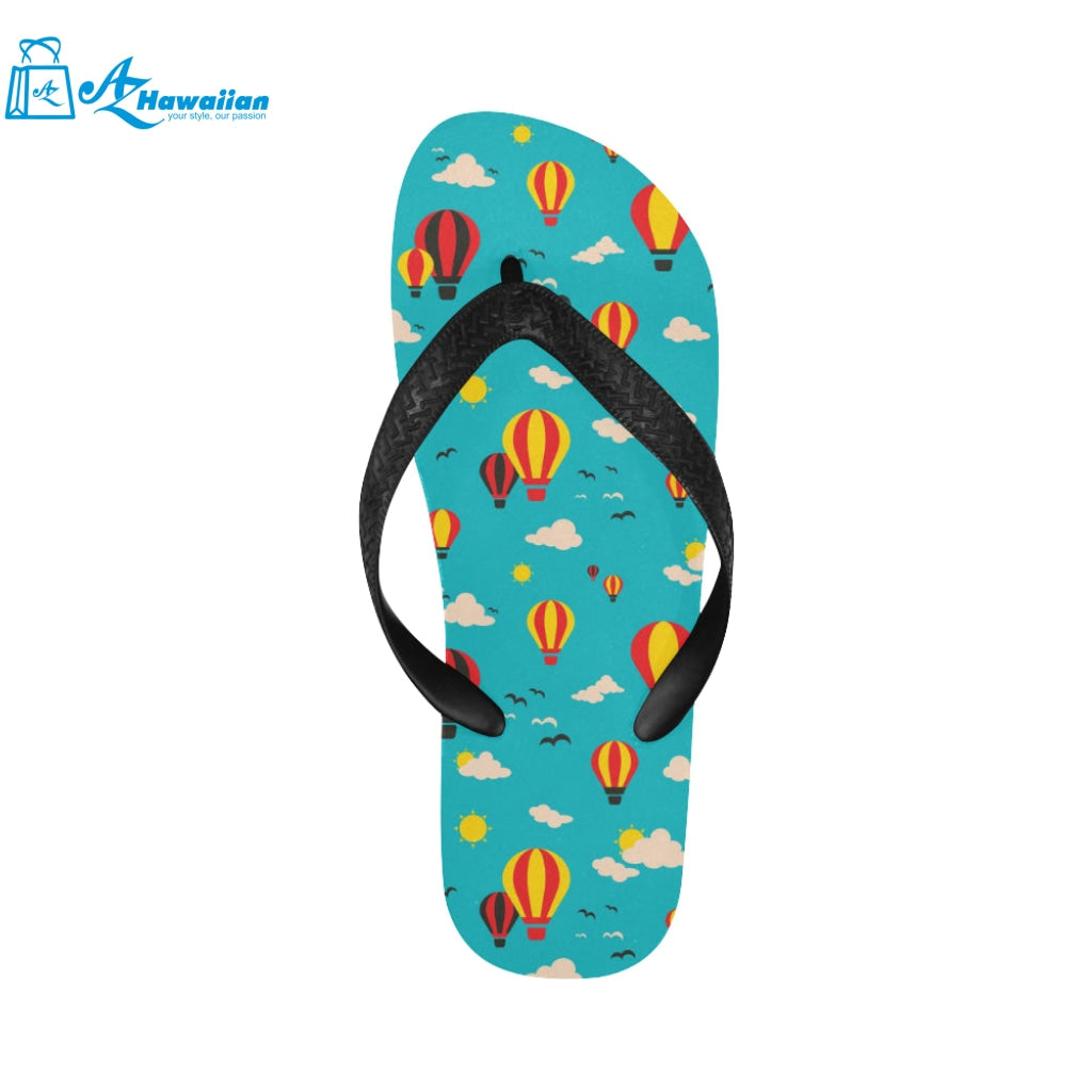 Hot Air Balloon Sky Pattern Unisex Flip Flops