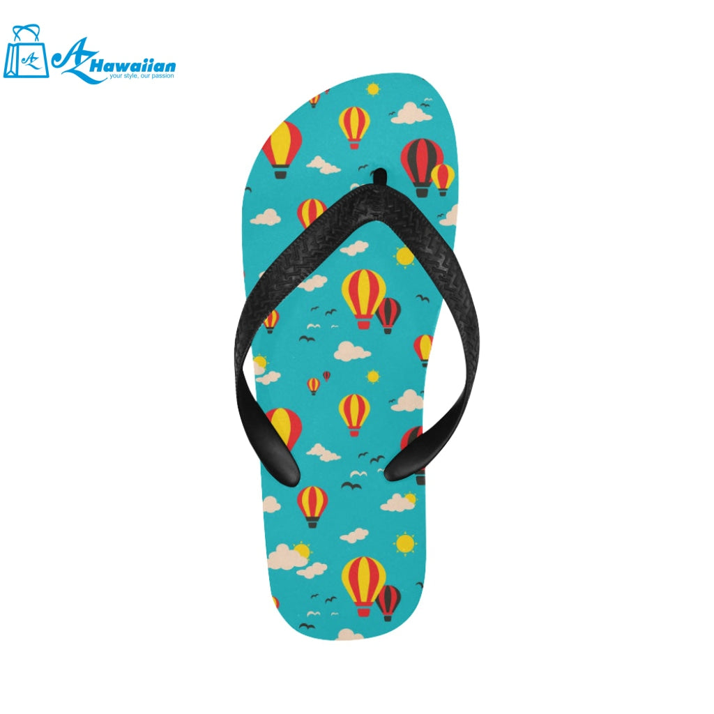 Hot Air Balloon Sky Pattern Unisex Flip Flops