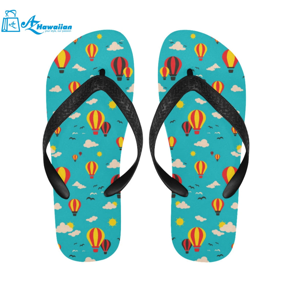 Hot Air Balloon Sky Pattern Unisex Flip Flops