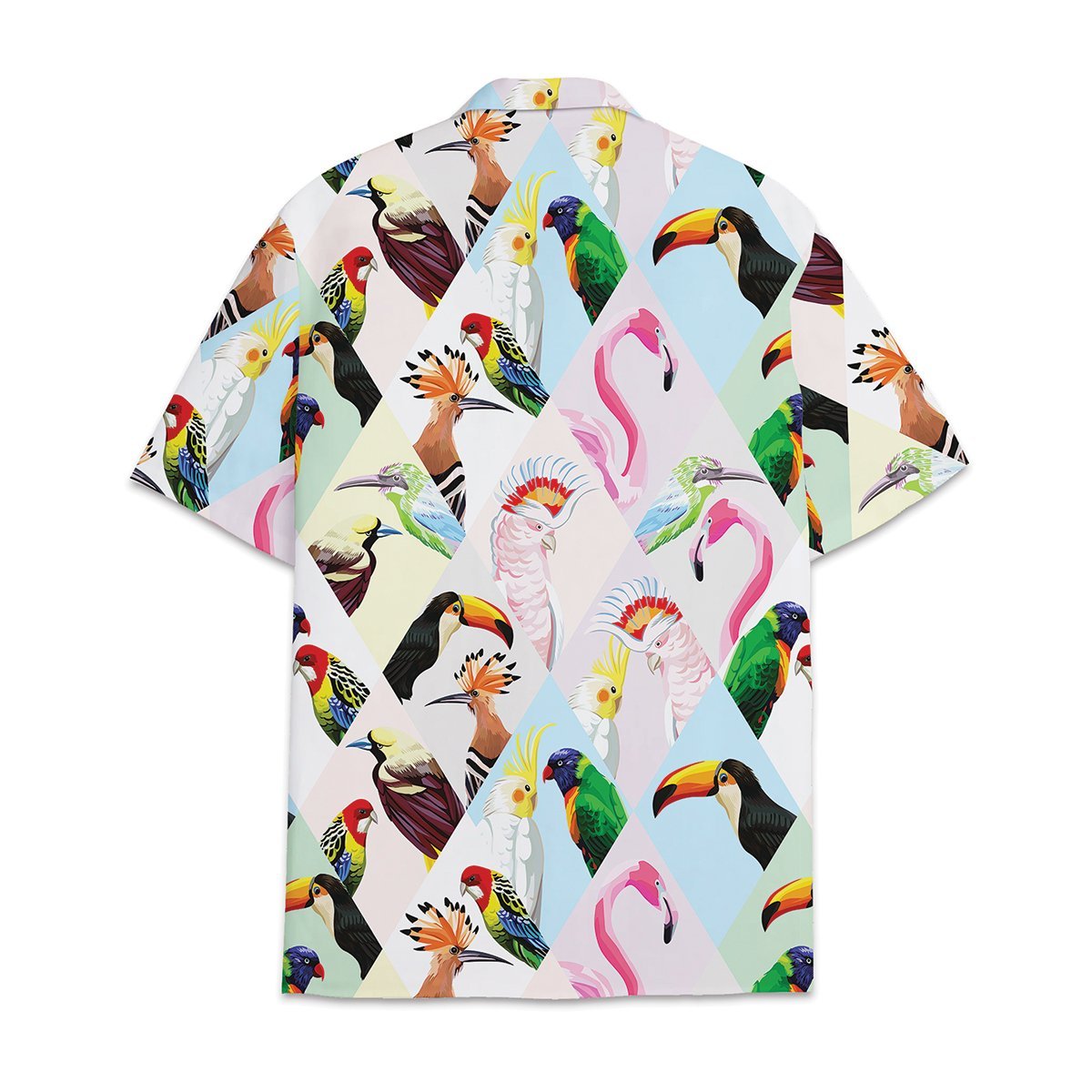 Hawaiian Shirt Flamingo Tropical Flower And Leaf Combined With Shirt