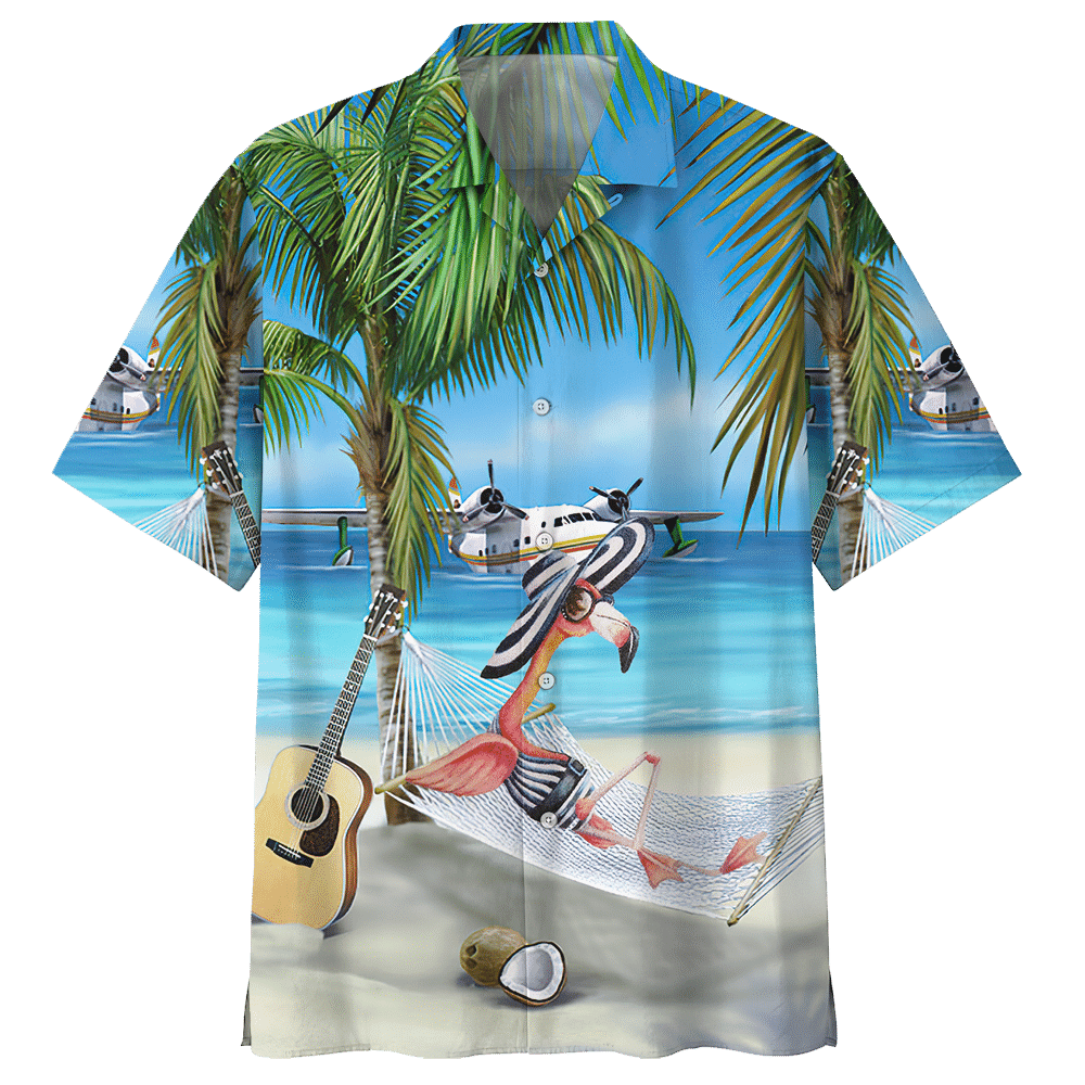 Flamingo Hawaiian Shirt Azs003