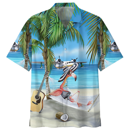 Flamingo Hawaiian Shirt Azs003