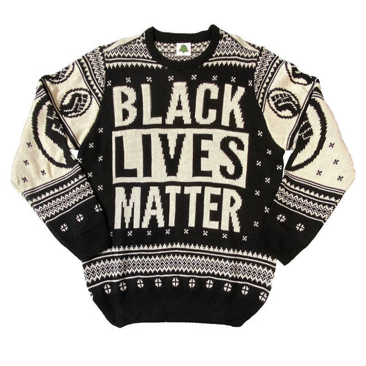 Black Lives Matter Ugly Christmas Sweater 