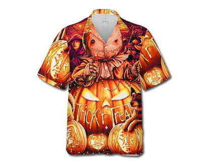 Trick Or Treat Halloween Hawaiian Shirt | For Men & Women | Adult | HW9197