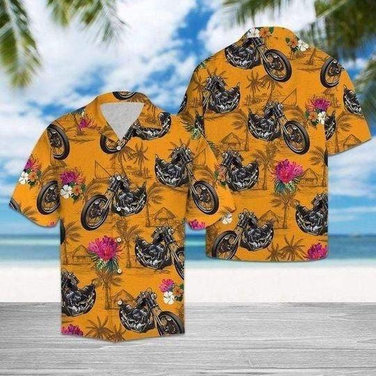 Motorcycle Hawaiian Shirt Motorcycle 60 Hawaiian Shirt