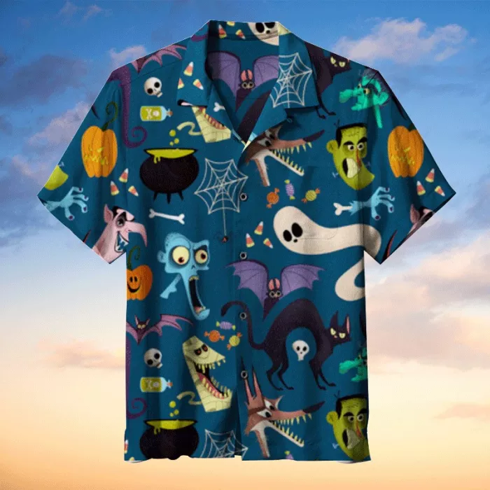 Halloween Hawaiian Shirt | For Men & Women | Adult | HW9039