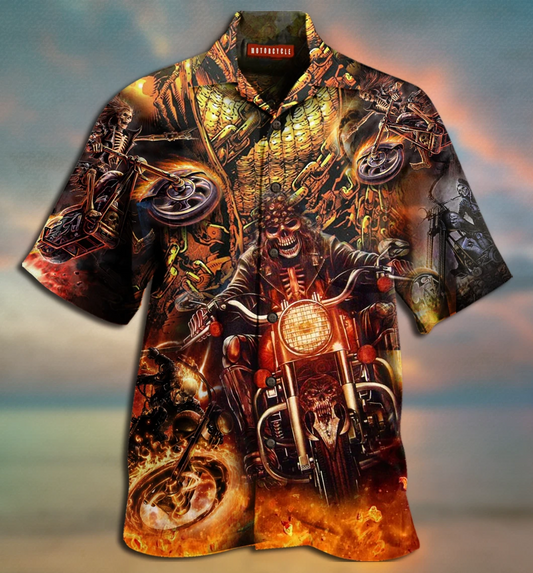 Amazing Motorcycle Racing Hawaiian Shirt