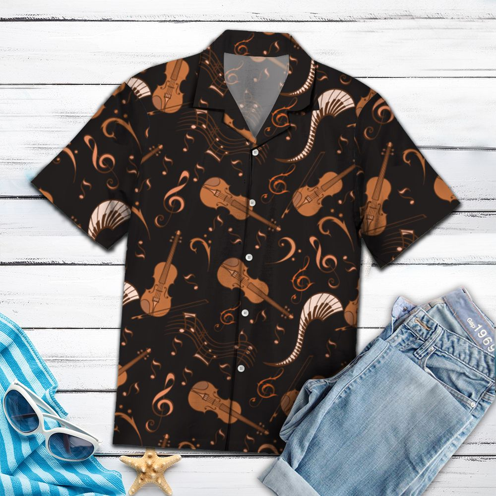 Violin Hawaiian Shirt | For Men & Women | Adult | HW1119