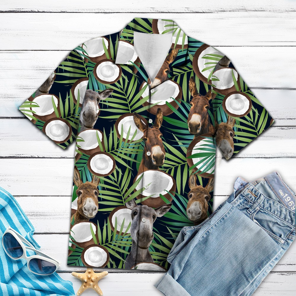 Donkey Billiard Hawaiian Shirt