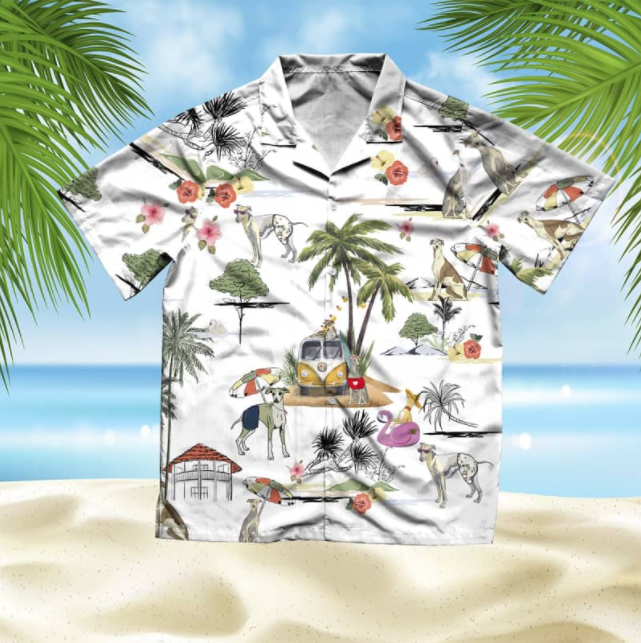 Whippet Beach 3D All Over Printed Hawaii Shirt | Unique Hawaiian