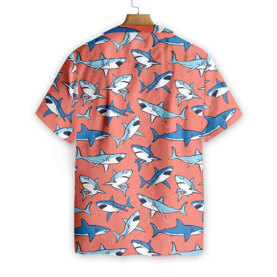 Shark Hawaii Shirt | Unique Beach Hawaiian