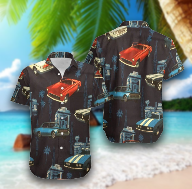 Retro Car Hawaiian Shirt
