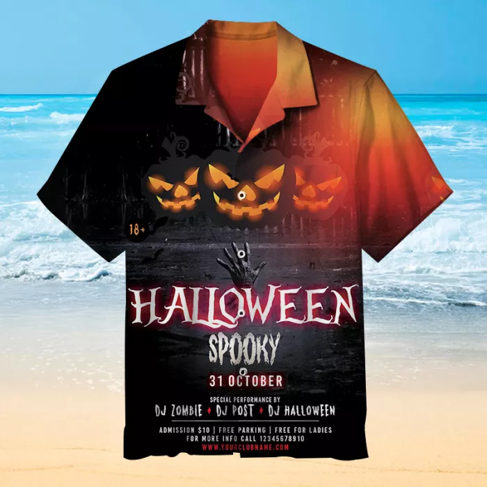 Halloween Hawaiian Shirt | For Men & Women | Adult | HW9040