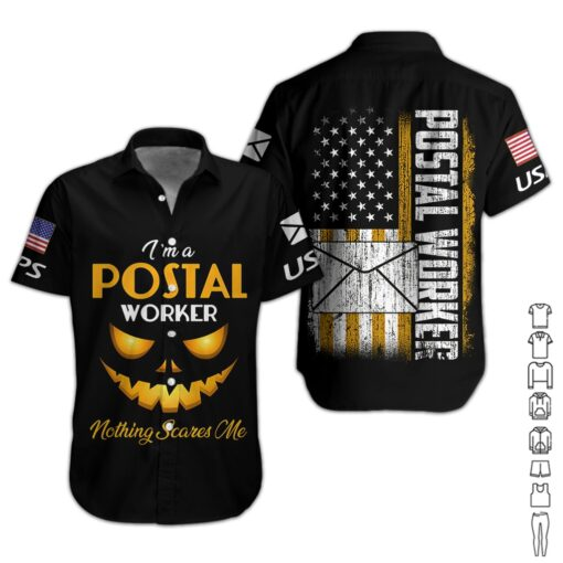 Im A Postal Worker Hawaiian Shirt
