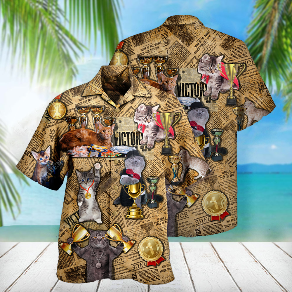 Champion Cats Hawaiian Shirt