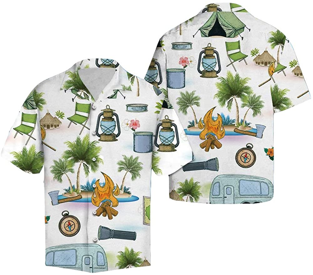 Camping Lover Hawaiian Shirt