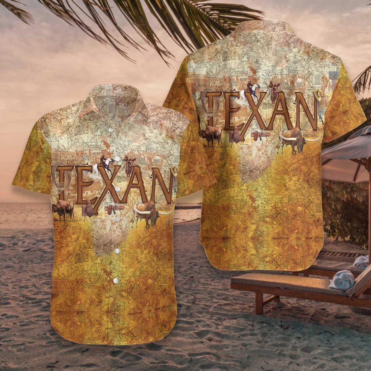 What Makes A Texan Hawaiian Shirt | For Men & Women | Adult | HW2721