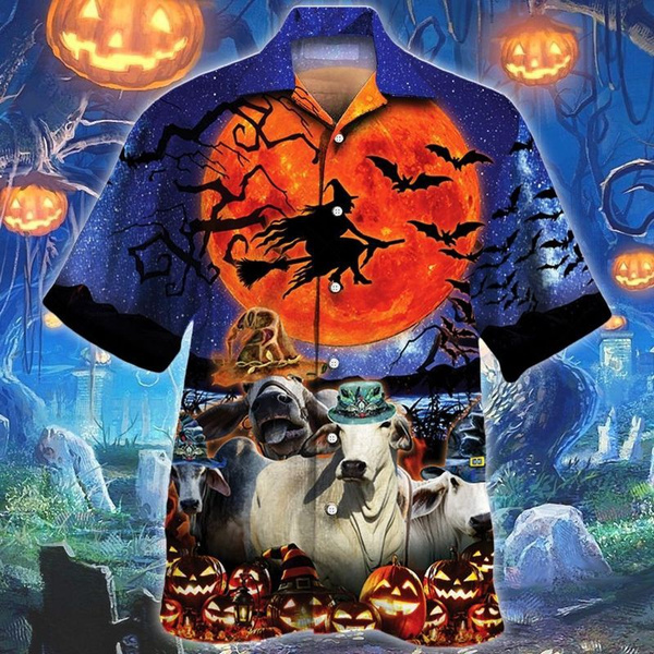 Halloween Hawaiian Shirt | For Men & Women | Adult | HW9082