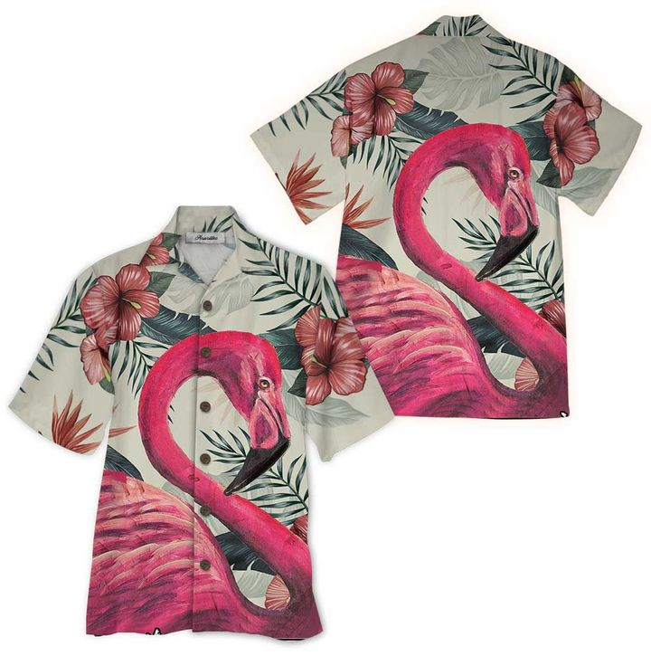 Flamingo Hawaiian Shirt | For Men & Women | Adult | HW5689