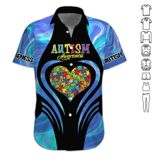 Autism Awaness Hawaiian Shirt