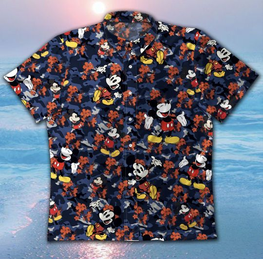Dn Mouse Hawaiian Shirt