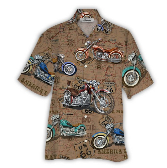 Motorcycle Hawaiian Shirt | For Men & Women | Adult | HW5735