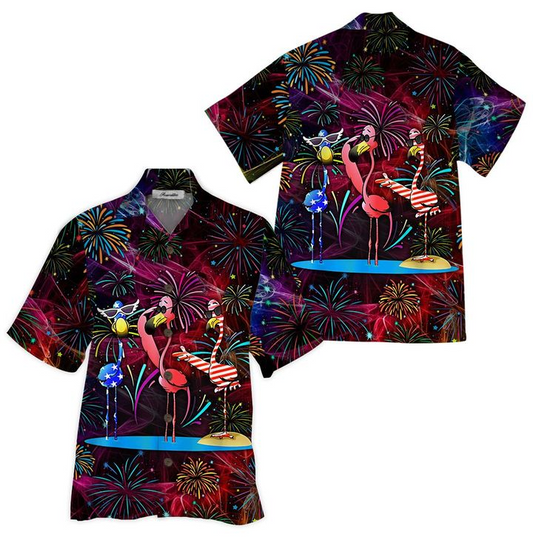 Flamingo Hawaiian Shirt | For Men & Women | Adult | HW5705