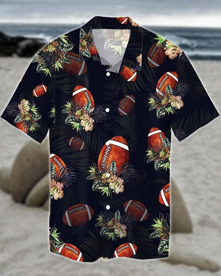 Football Tropical Hawaiian Shirt