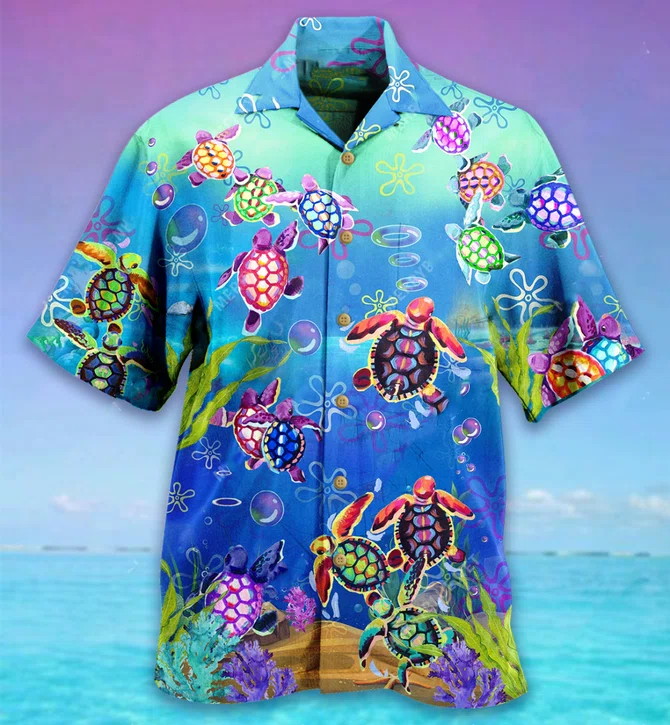 Sea Turtle Hawaiian Shirt | For Men & Women | Adult | HW5543