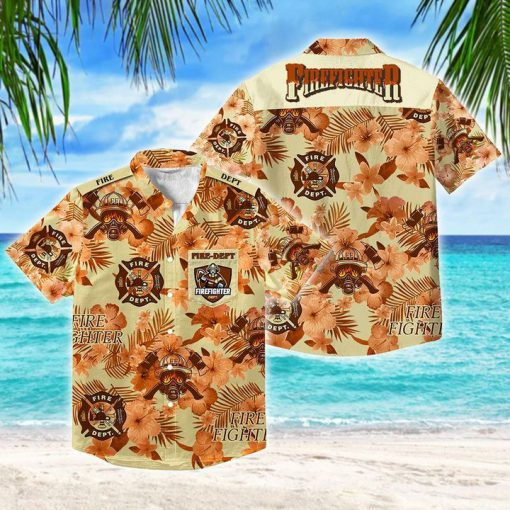 Firefighter Hawaiian Shirt | For Men & Women | Adult | HW6868