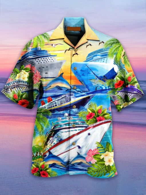 Yacht Tropical Hawaiian Shirt | For Men & Women | Adult | HW3877