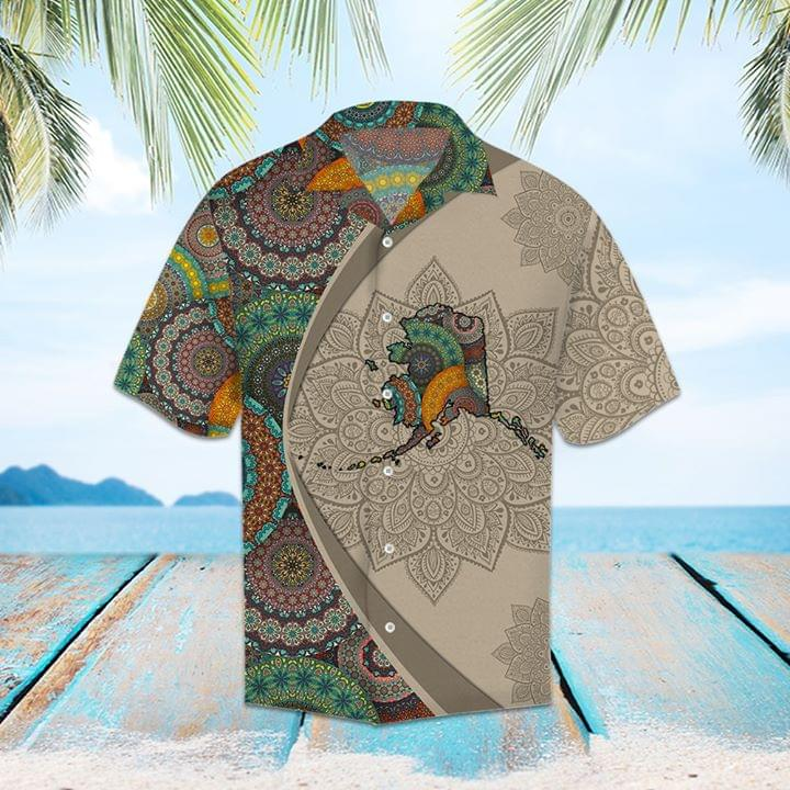 Alaska Pattern Mandala Hawaii Aloha Shirt Hawaiian