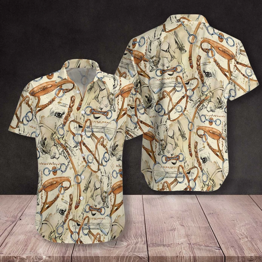 Riding Horse Hawaiian Shirt | For Men & Women | Adult | HW3504