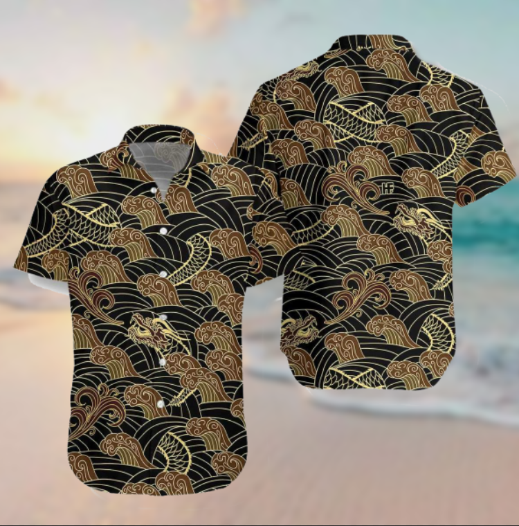 Traditional Dragon Hawaiian Shirt
