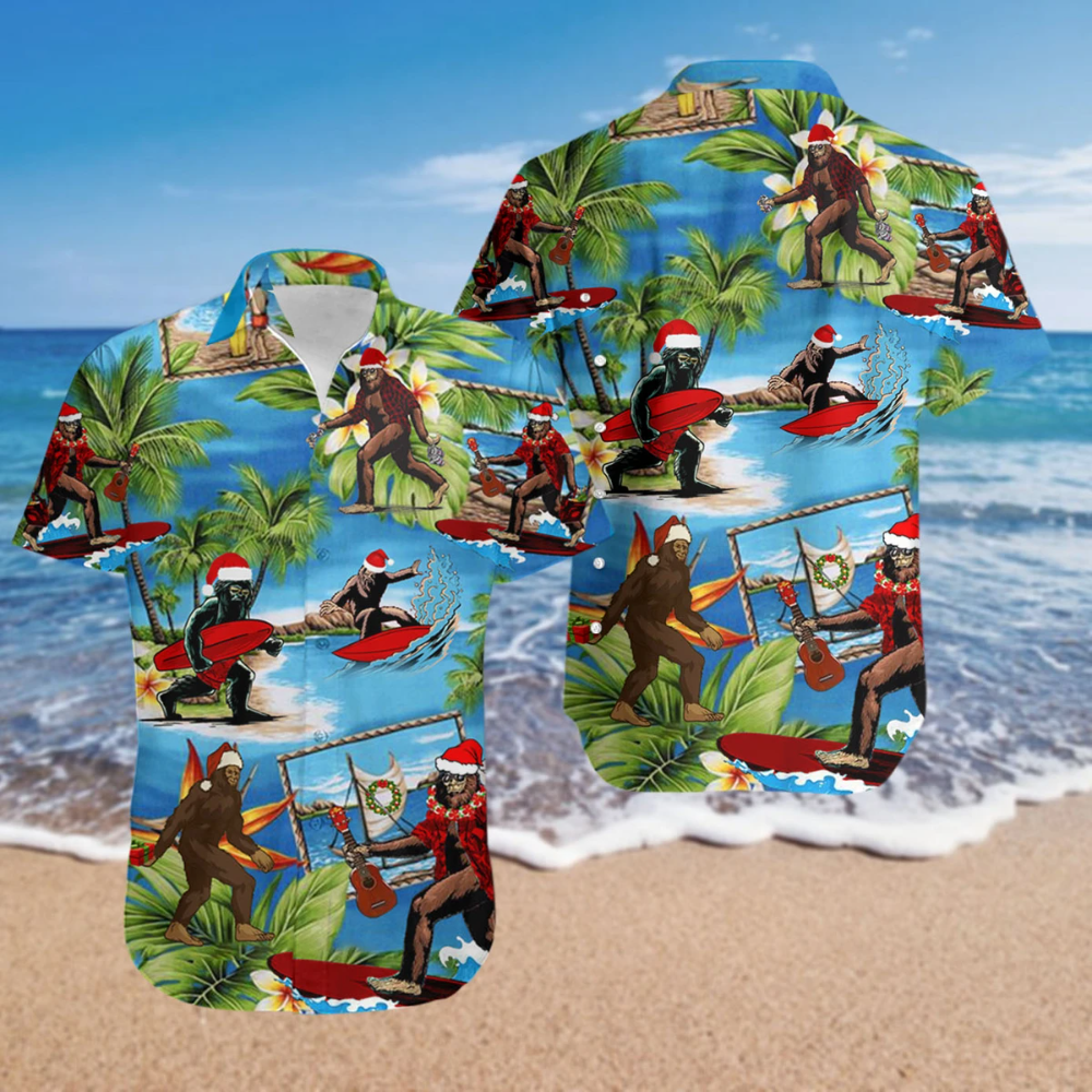 Bigfoot Camping Hawaiian Shirt | For Men & Women | Adult | HW3144