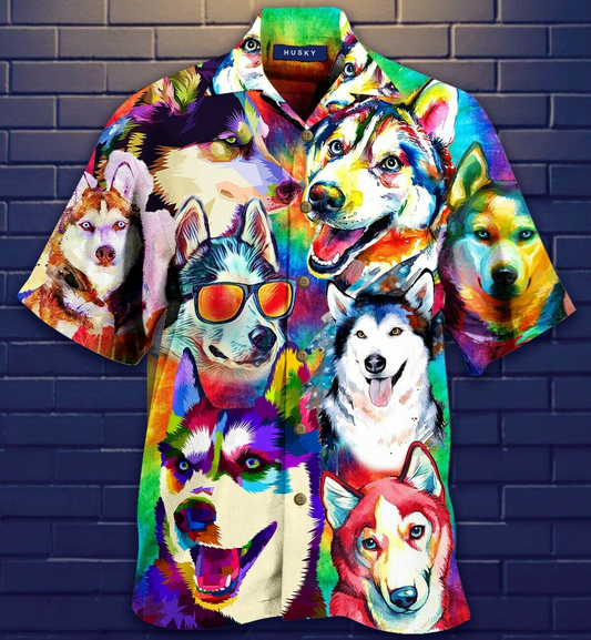 It's A Husky Not A Freaking Wolf Hawaiian Shirt | For Men & Women | Adult | HW3497