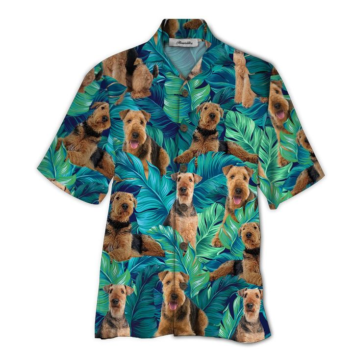 Airedale Terrier Hawaiian Shirt | For Men & Women | Adult | HW5690